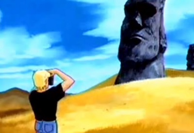 Real Adventures of Johnny Quest w moai